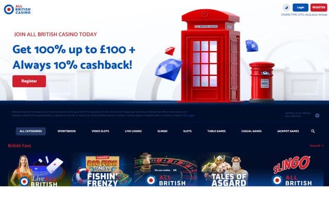 All British Homepage Image