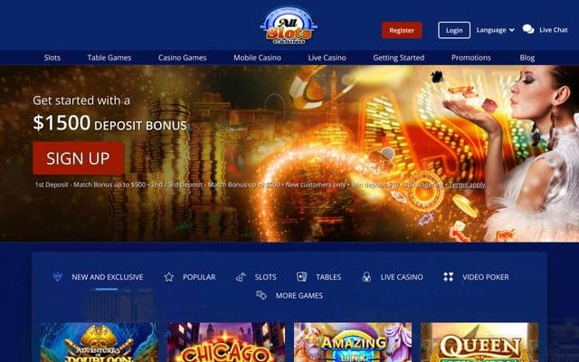 All Jackpots Homepage Image