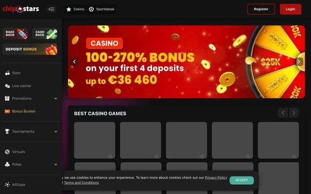 ChipStars Homepage Image