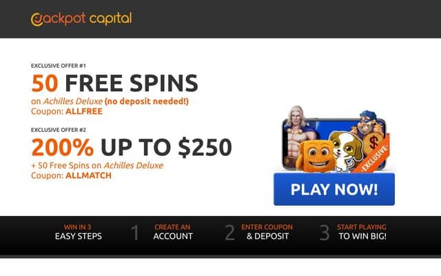 Jackpot Capital Homepage Image