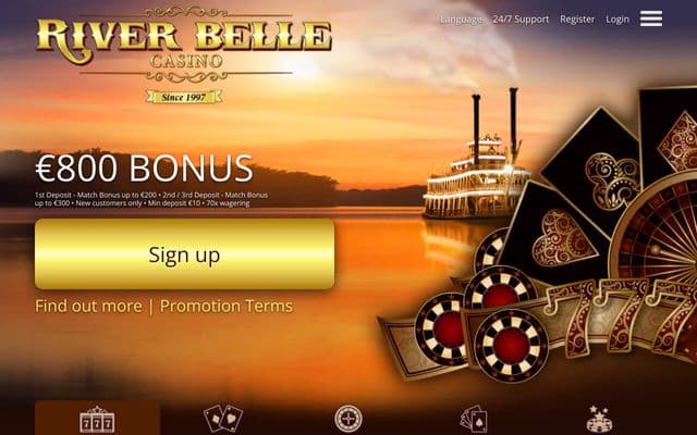 River Belle Homepage Image