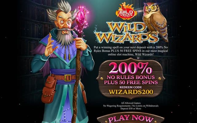 Wild Vegas Homepage Image