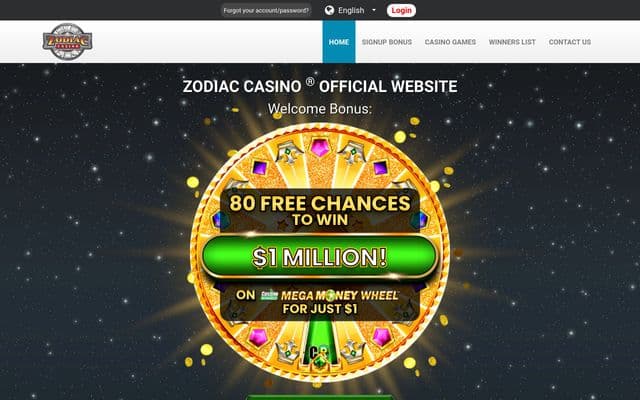 Zodiac Homepage Image