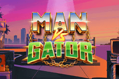 Man vs Gator logo