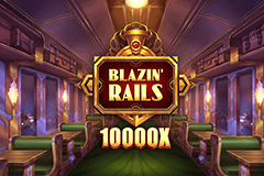 Blazin' Rails logo