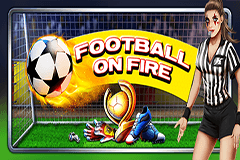 Football on Fire logo