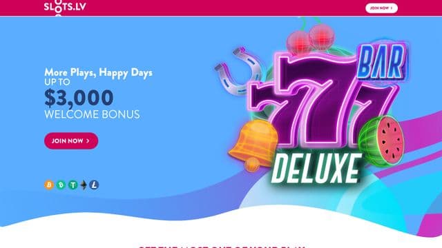 Slots LVhome screen