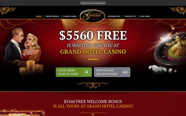 Grand Hotelhome screen