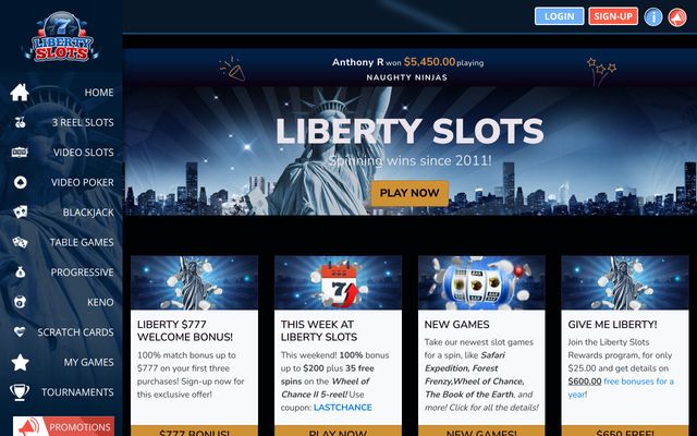 liberty online casino