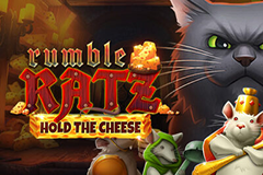 Rumble Rat Hold the Cheese logo