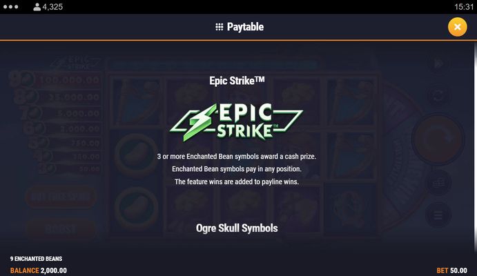 Epic Strike Feature