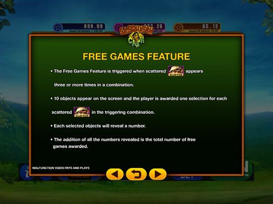 Free Game Feature