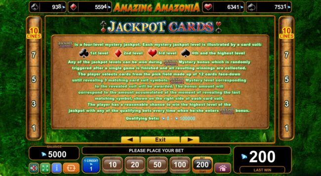 Jackpot Cards Rules