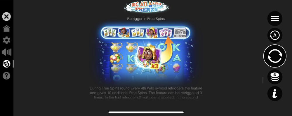 Retrigger in Free Spins