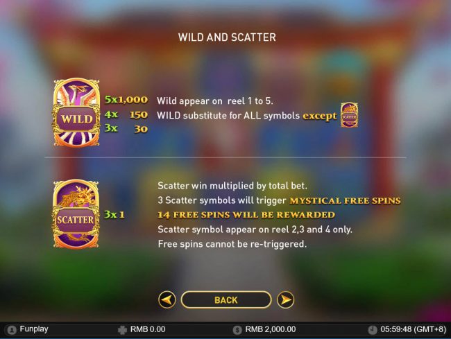 Wild and Scatter Symbol Rules