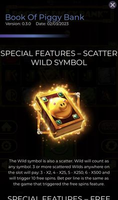 Wild and Scatter Rules