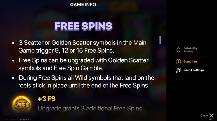 Free Game Feature