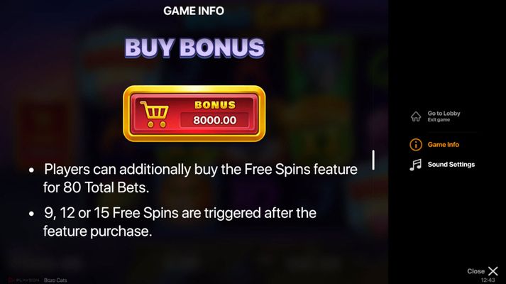 Buy Bonus