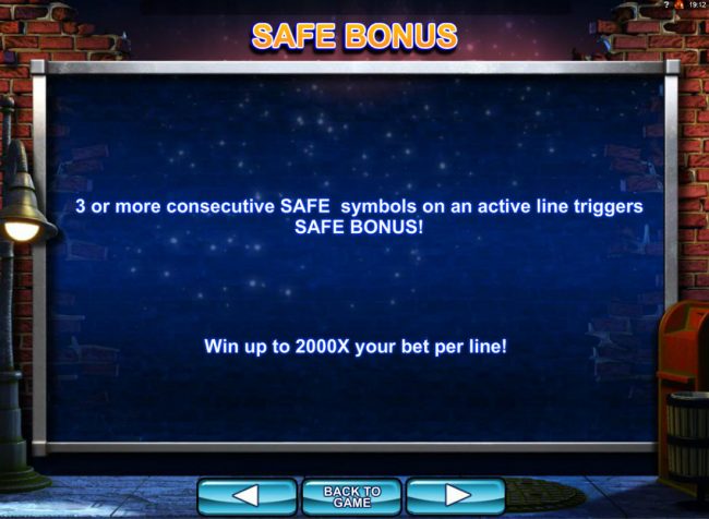 Safe Bonus Rules