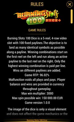 General Game Rules