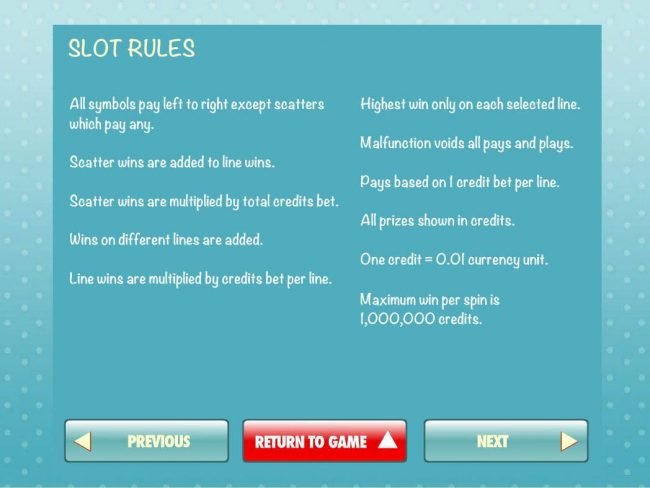 General Game Rules