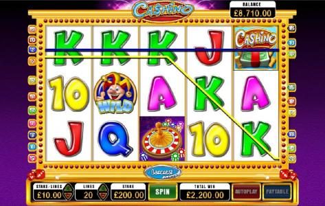 five of kind triggers $2200 big win jackpot