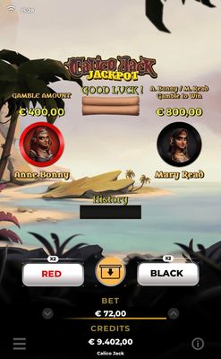 Red or Black Gamble Feature