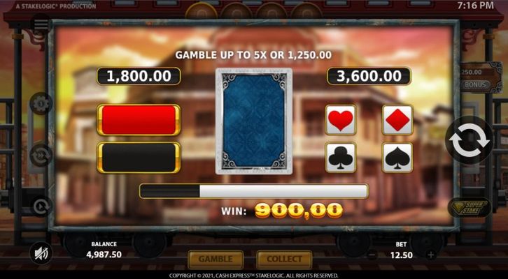 Gamble feature