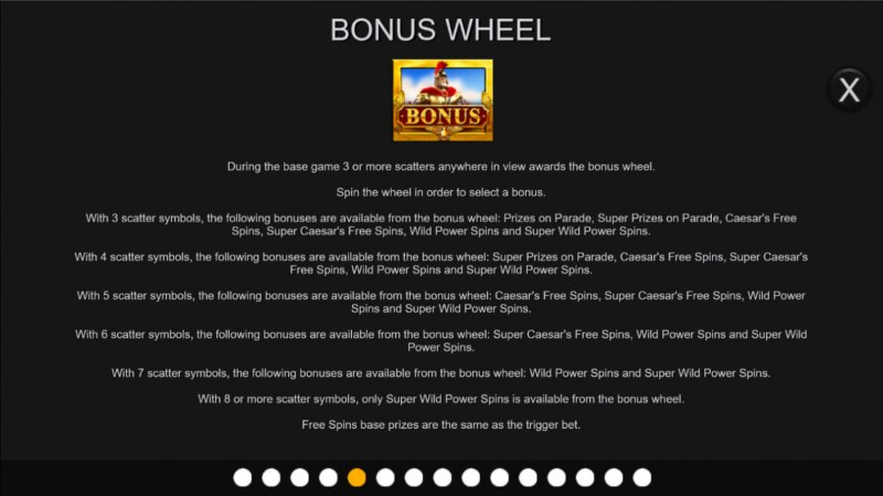 Bonus Wheel