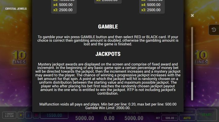 Jackpot Rules