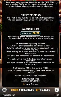 General Game Rules