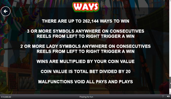 Ways to Win