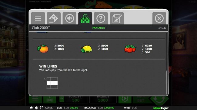 Low value game symbols paytable