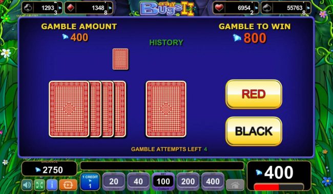 Gamble Feature Game Board