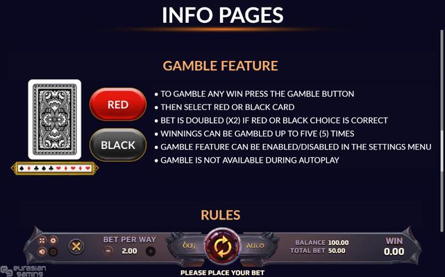 Gamble Feature