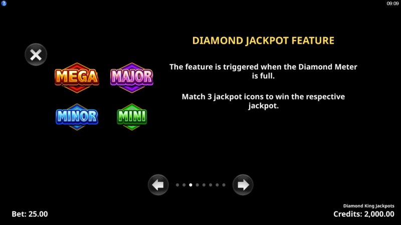 Diamond Jackpot Feature