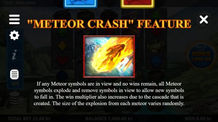 Meteor Crash Feature