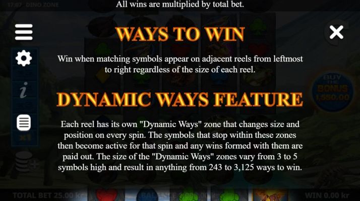 Dynamic Ways Feature