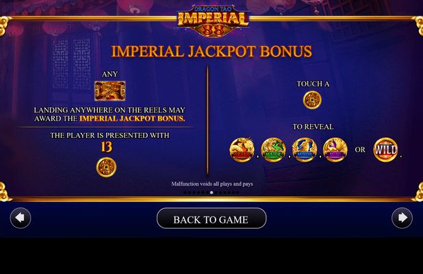 Imperial Jackpot Bonus