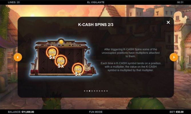 K-Cash Spins