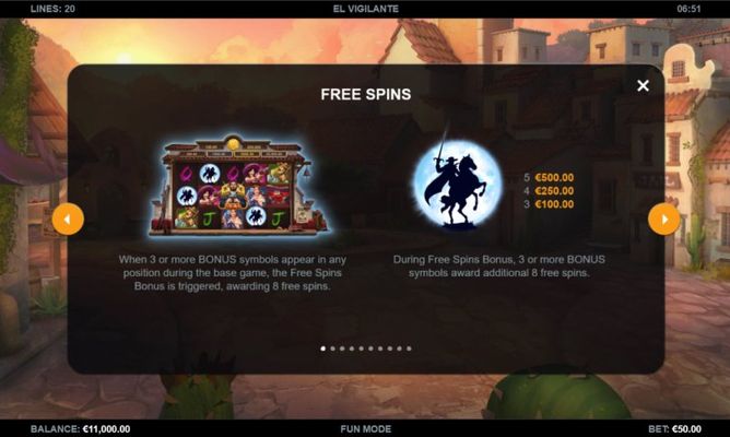 Free Spin Feature Rules