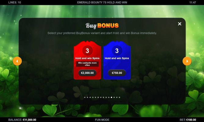 Buy Bonus