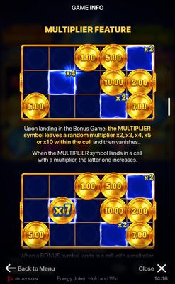 Multiplier Feature