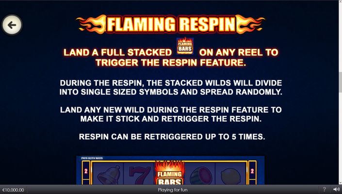 Flaming Respin