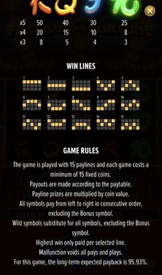 General Game Rules