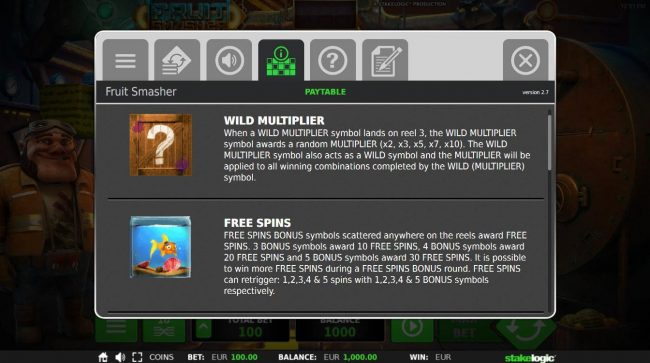 Wild Multiplier Rules