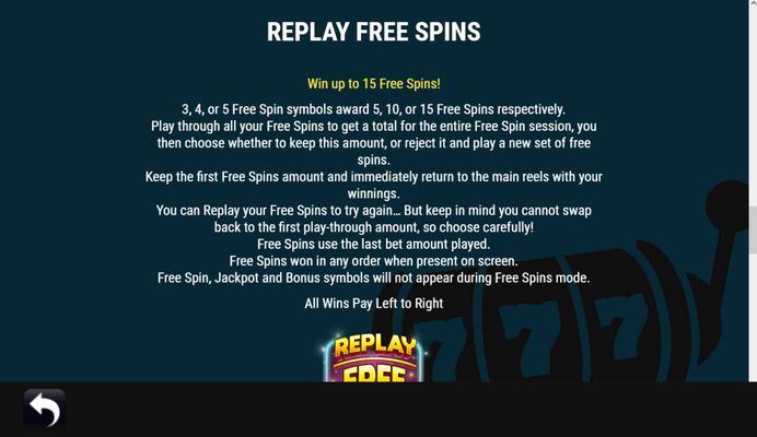 Replay Free Spins