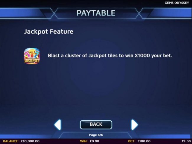 Jackpot Feature Rules