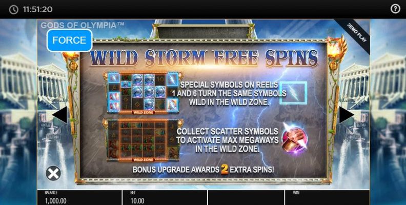 Wild Storm Free Spins