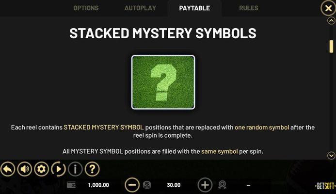 Stacked Mystery Symbols